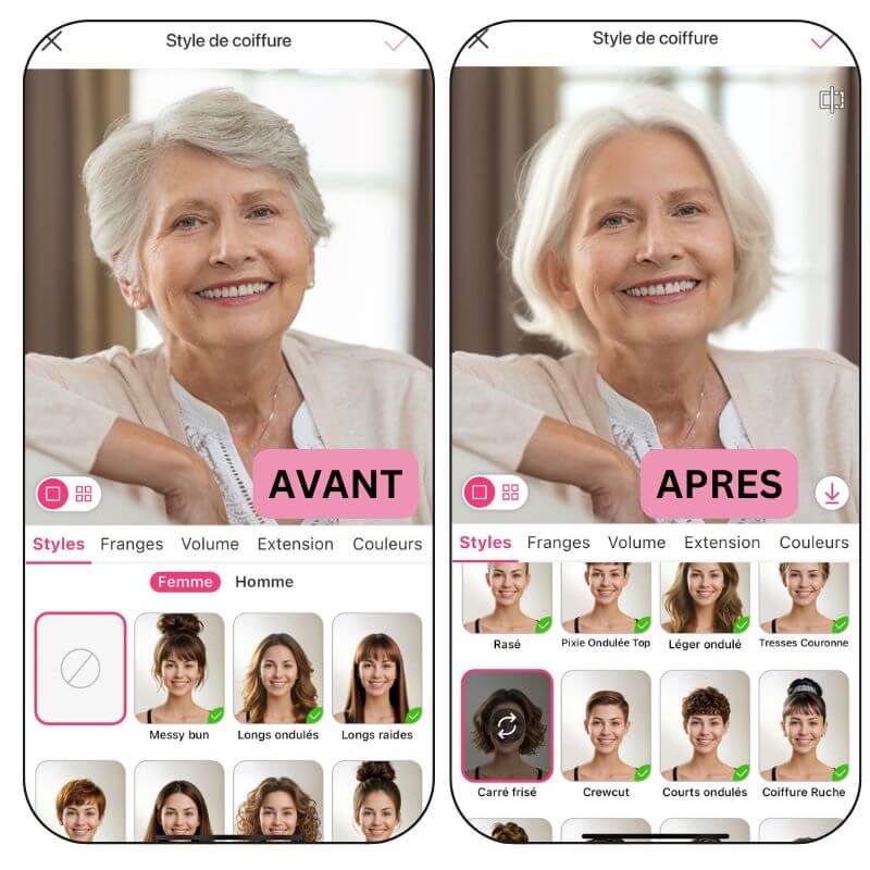 Coiffure femme 70 ans pour rajeunir