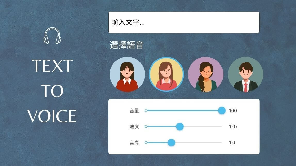 AI 聲音生成超簡單，3 款免費人聲產生器生成真人聲音