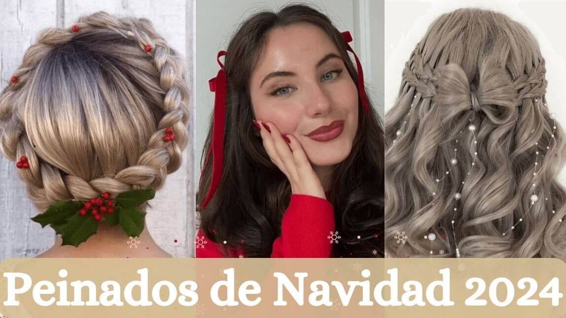 Peinados de Navidad para mujeres