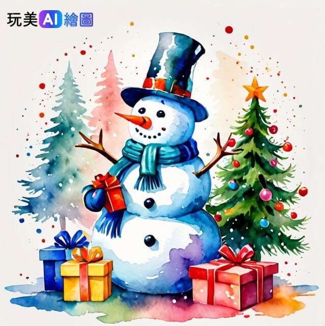 可愛雪人