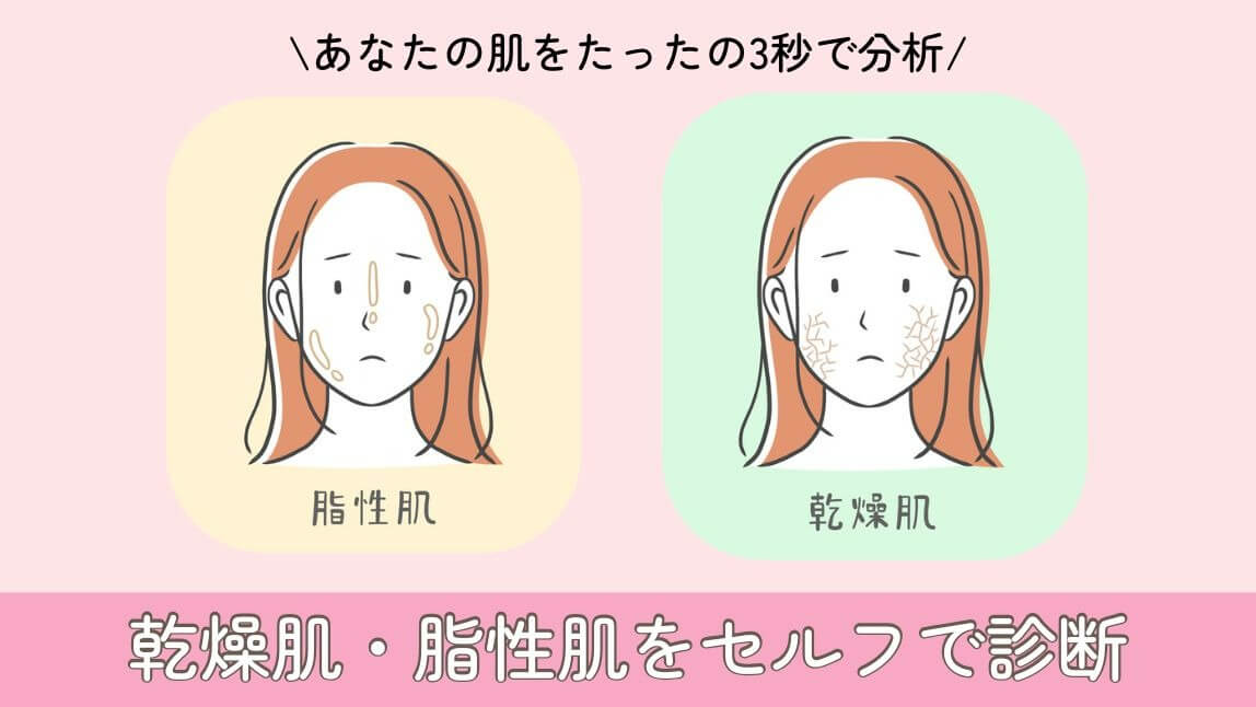 肌タイプをセルフ診断