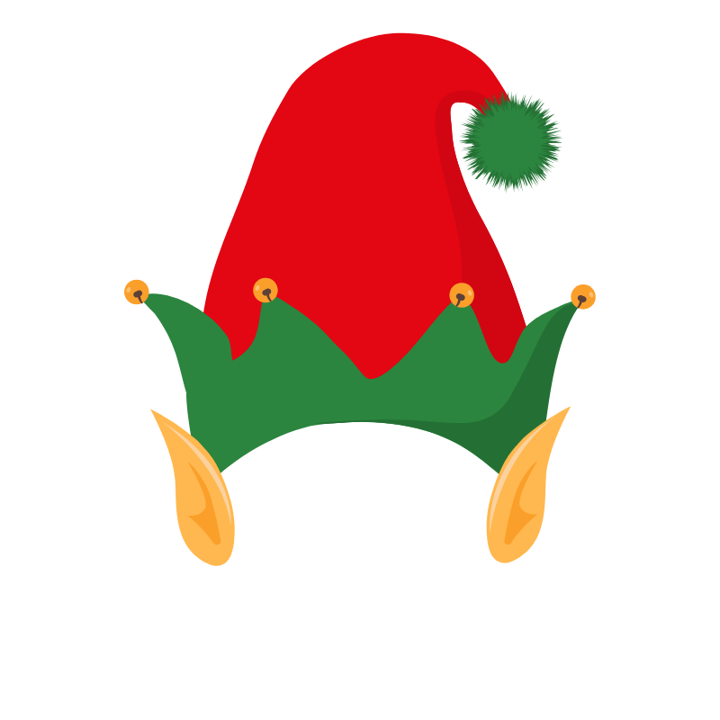 Plantillas navideñas para poner caras