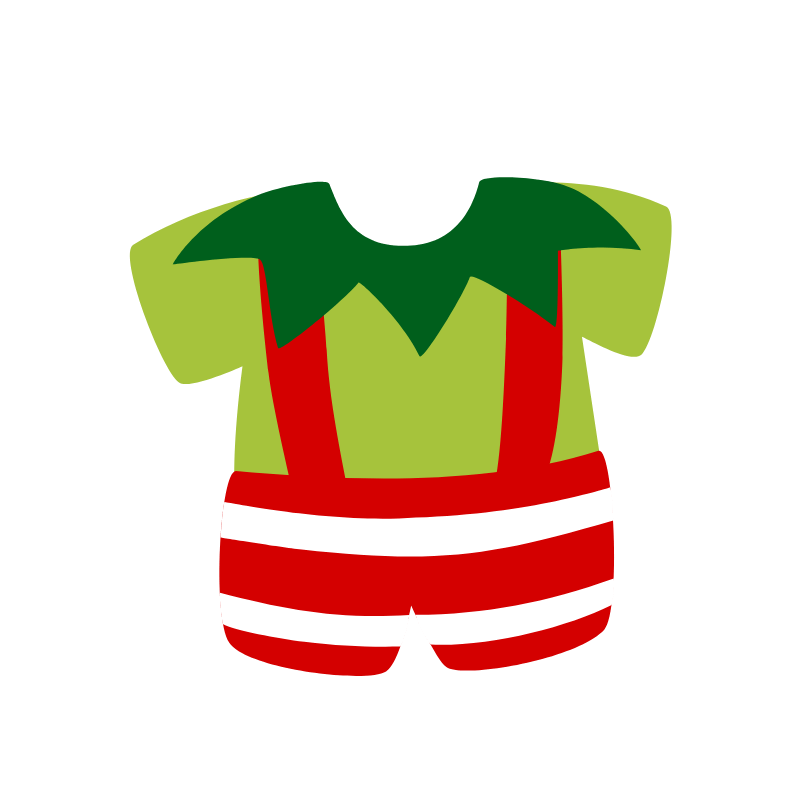 Plantillas navideñas para poner caras