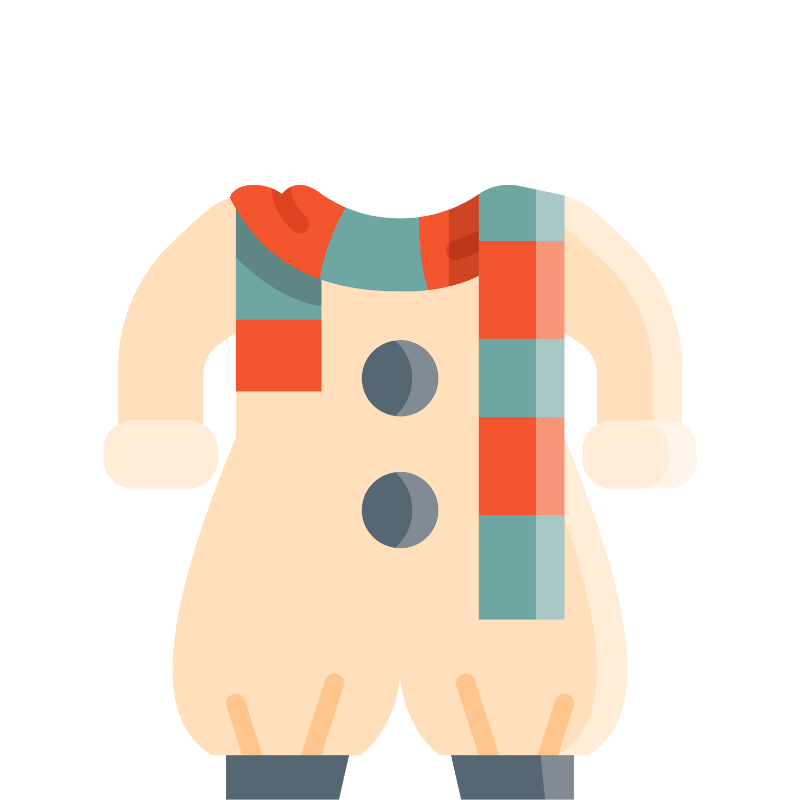 Plantillas navideñas para poner caras