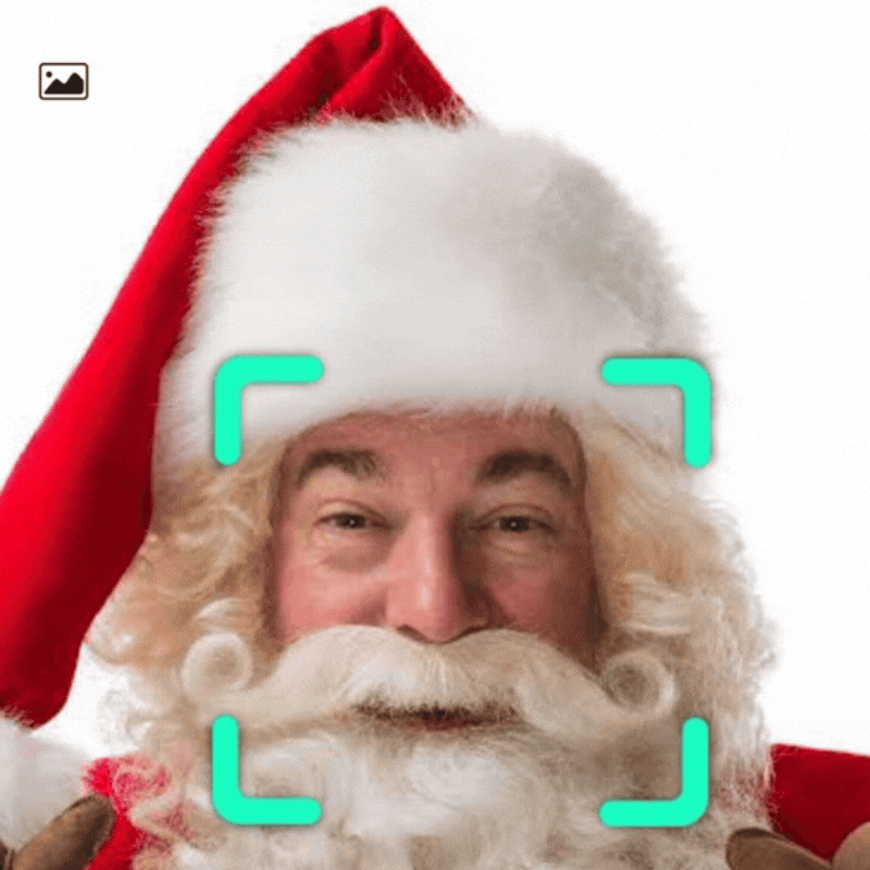 fotomontaje de Santa Claus con mi cara