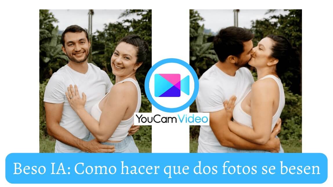 Filtro del beso con YouCam Video