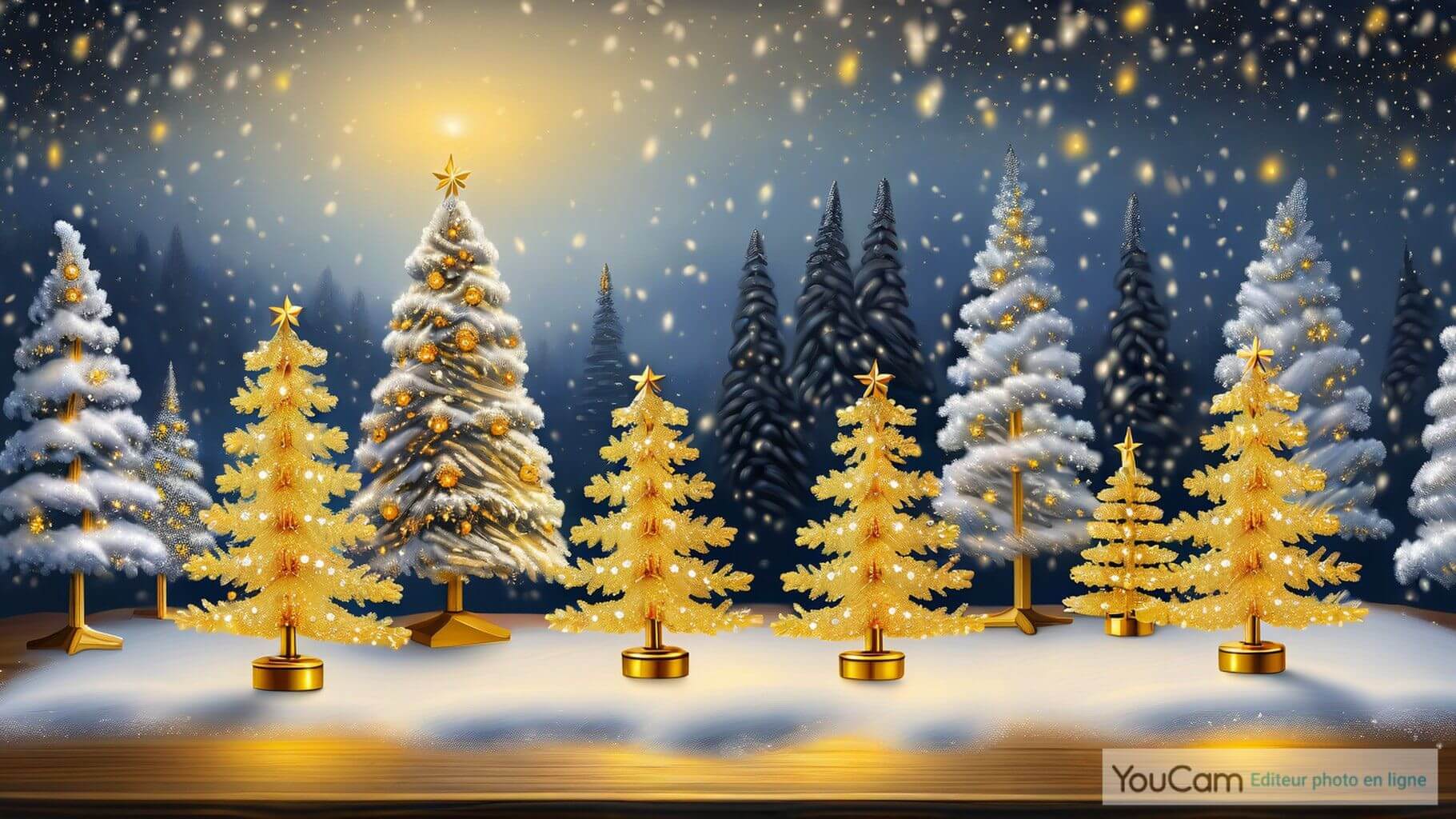 Arriere plan Noel sapin de Noël