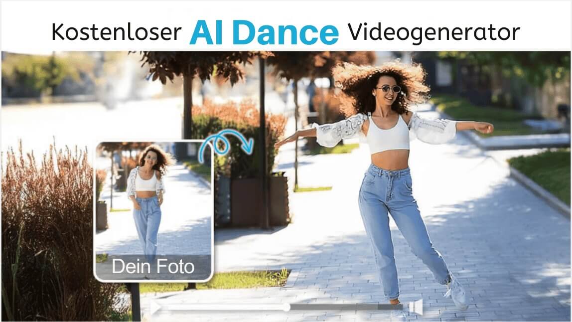 Online AI-Dance-Generator: Bringe deine Fotos zum Tanzen