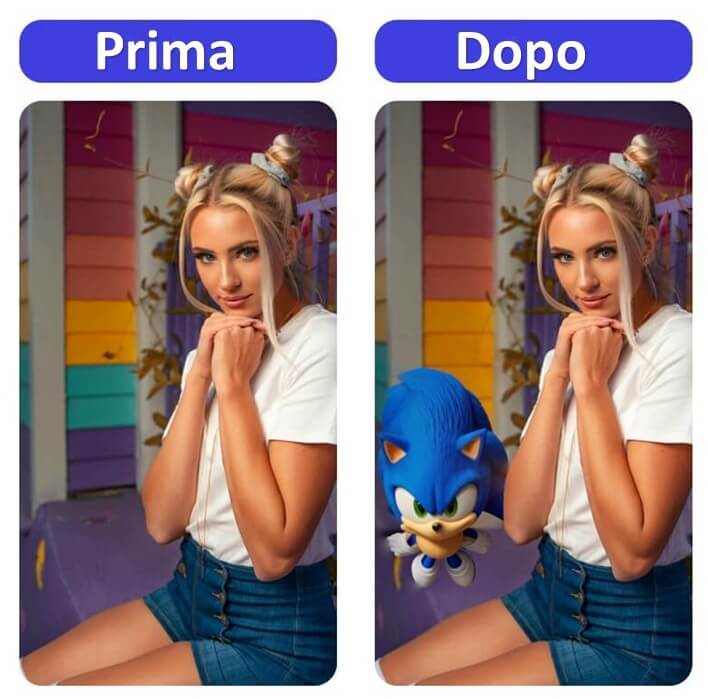 Filtro Sonic: Trasformati nei Personaggi di Sonic con l'AI