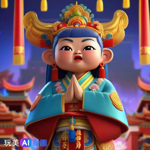 媽祖保庇祝福圖