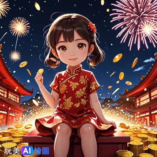 小年夜新年快樂圖