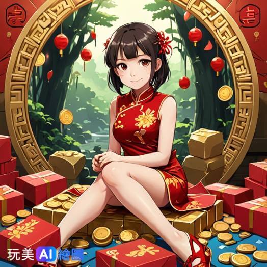 大年初一拜年圖