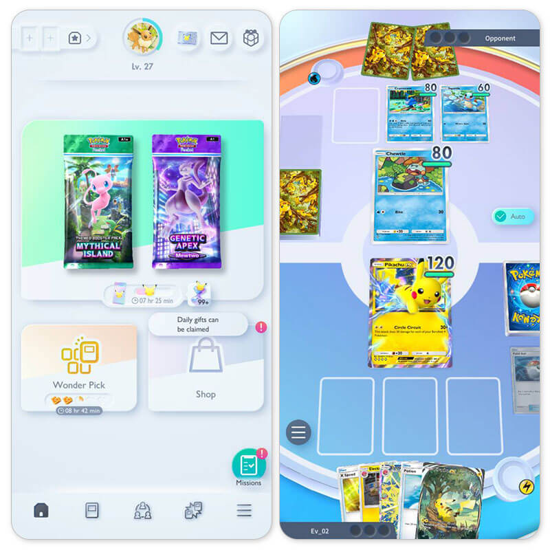 Pokémon TCG Pocket est un jeu mobile joué par de nombreux utilisateurs.
