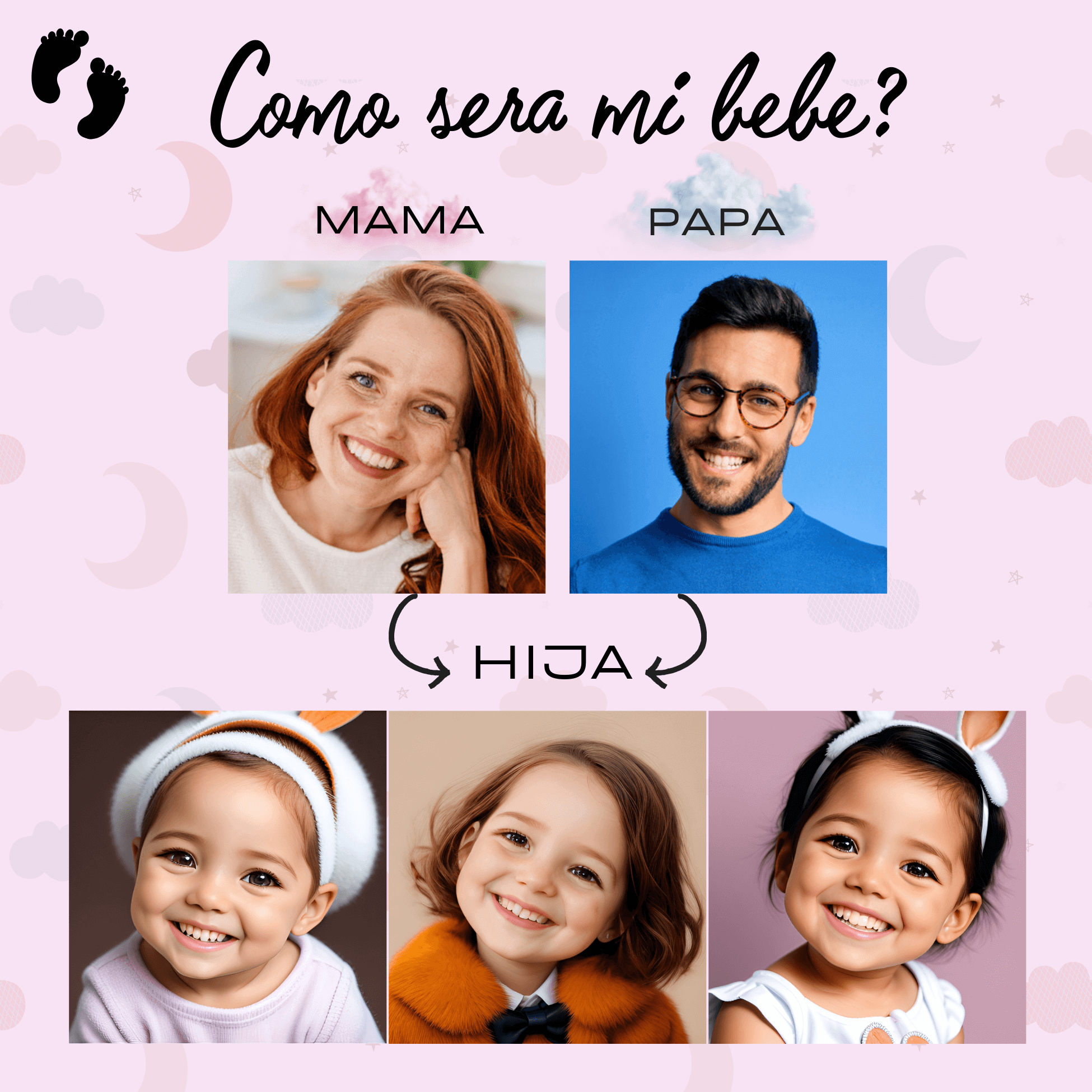 como sera mi bebe, descubrelo con esta app