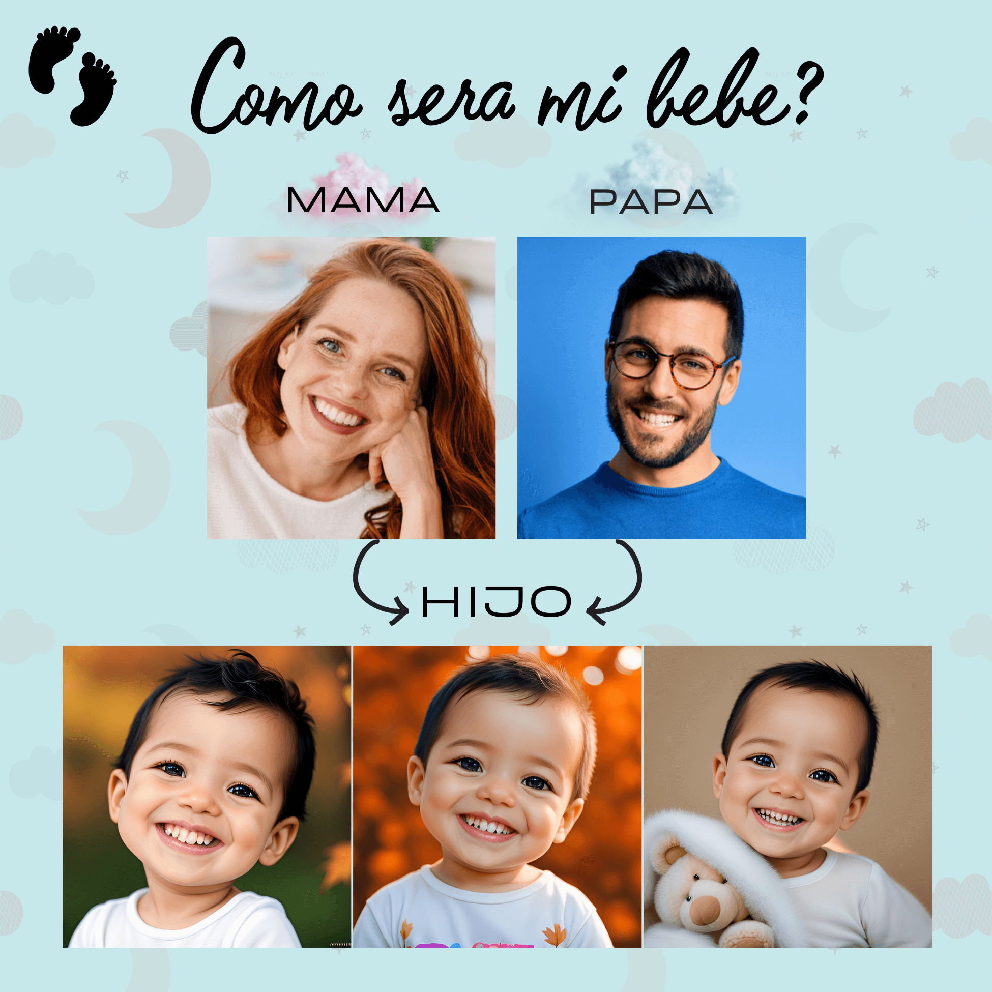 como sera mi bebe, descubrelo con esta app