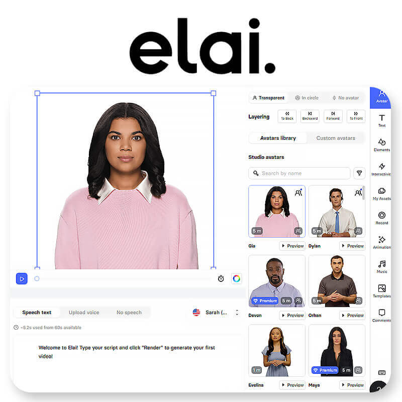 Elai.io: ​​Personalized video content at scale