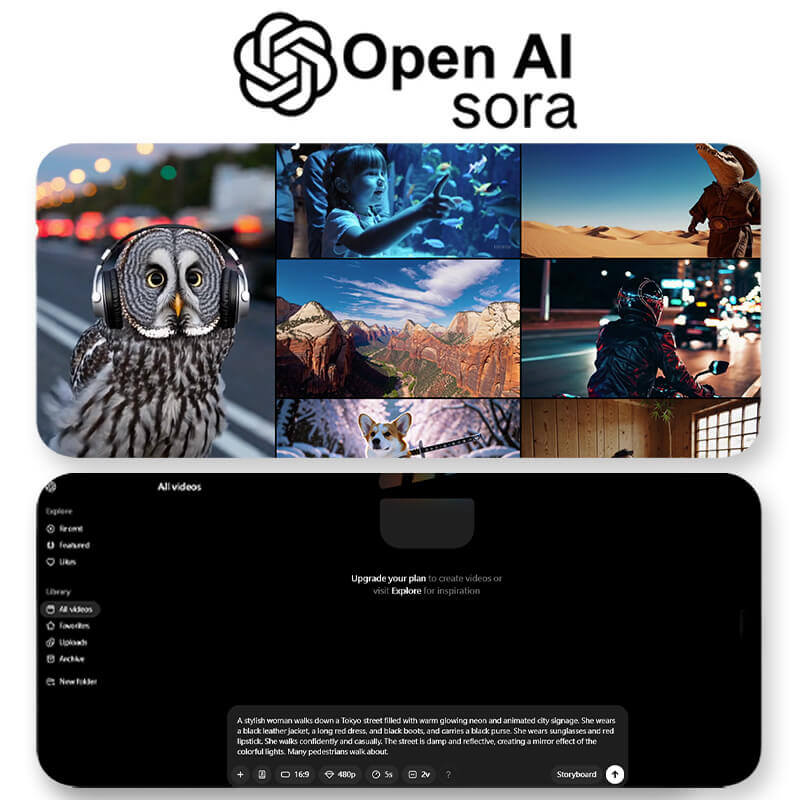 Open AI Sora: a generative AI for video creation