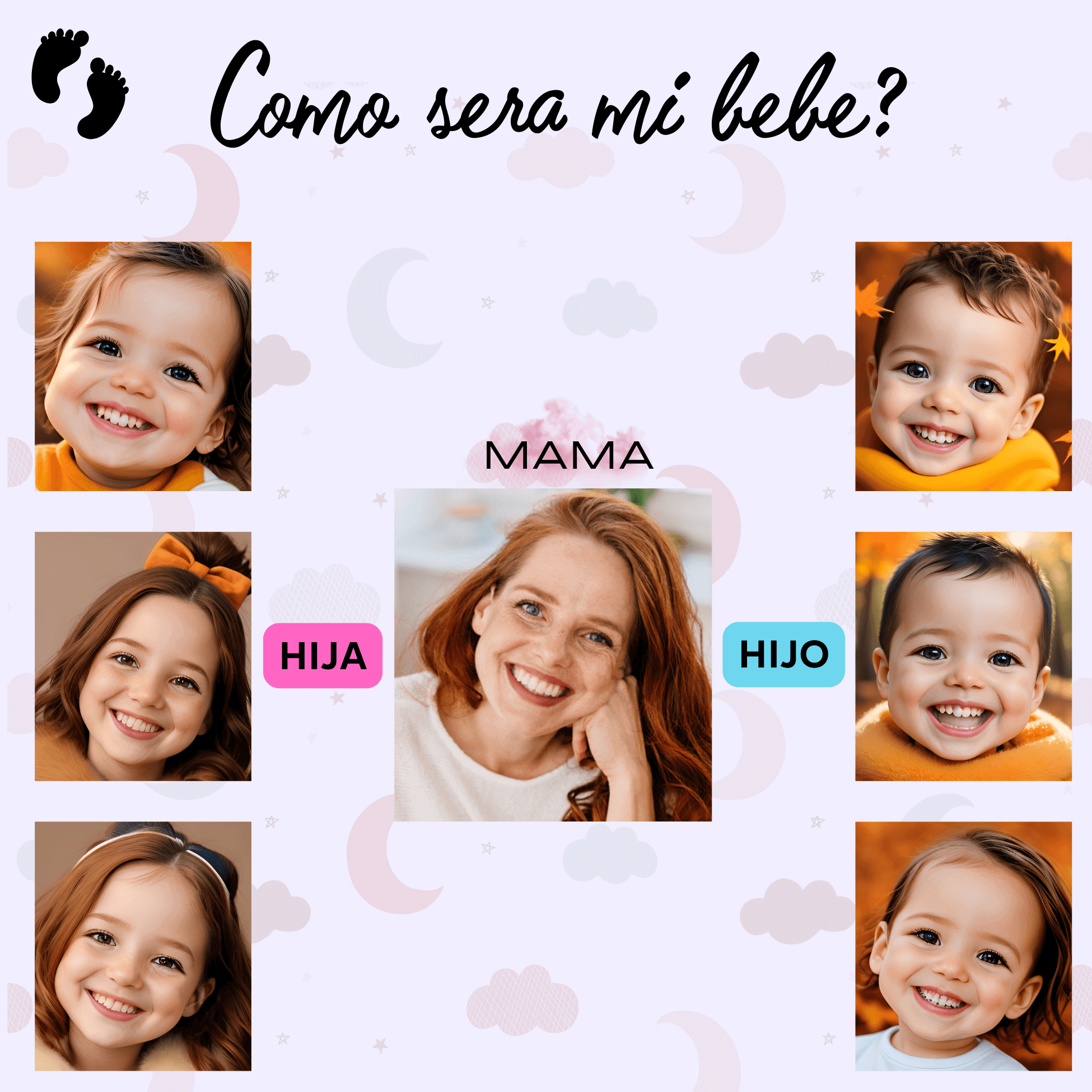 como sera mi bebe, descubrelo con esta app