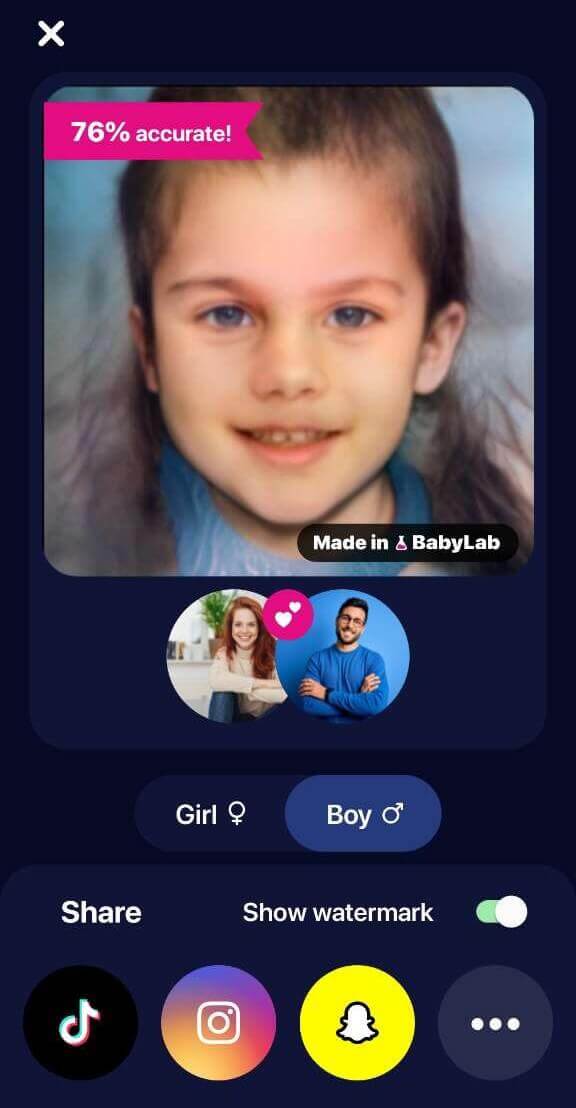 como sera mi bebe, descubrelo con esta app