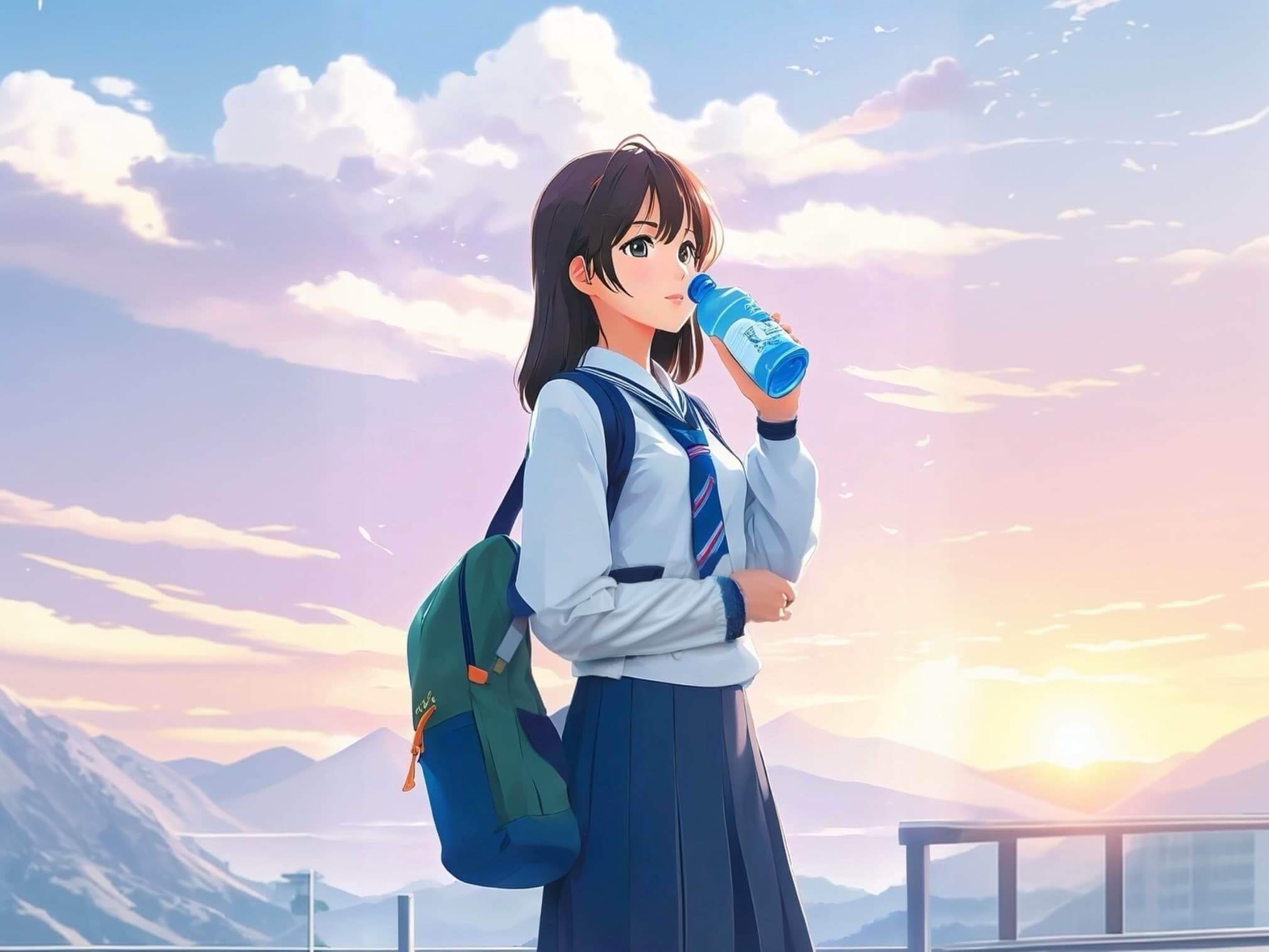 画像から生成したAIイラスト