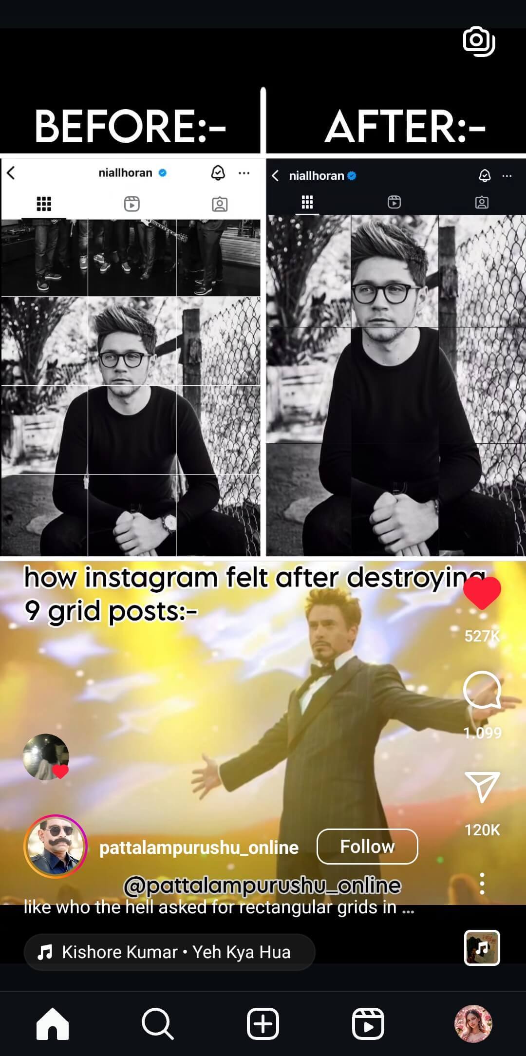 La nouvelle grille d'Instagram gâche l'esthétique de nombreux profils