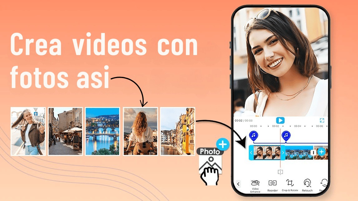 Hacer video con fotos