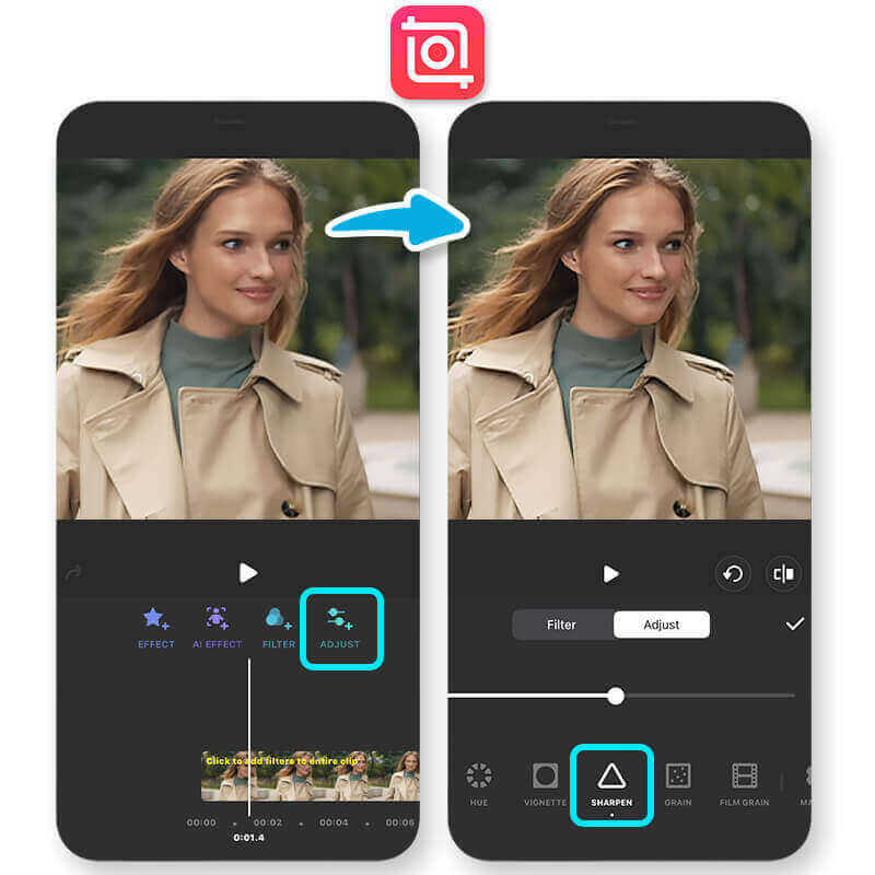 Inshot - alternative de capcut
