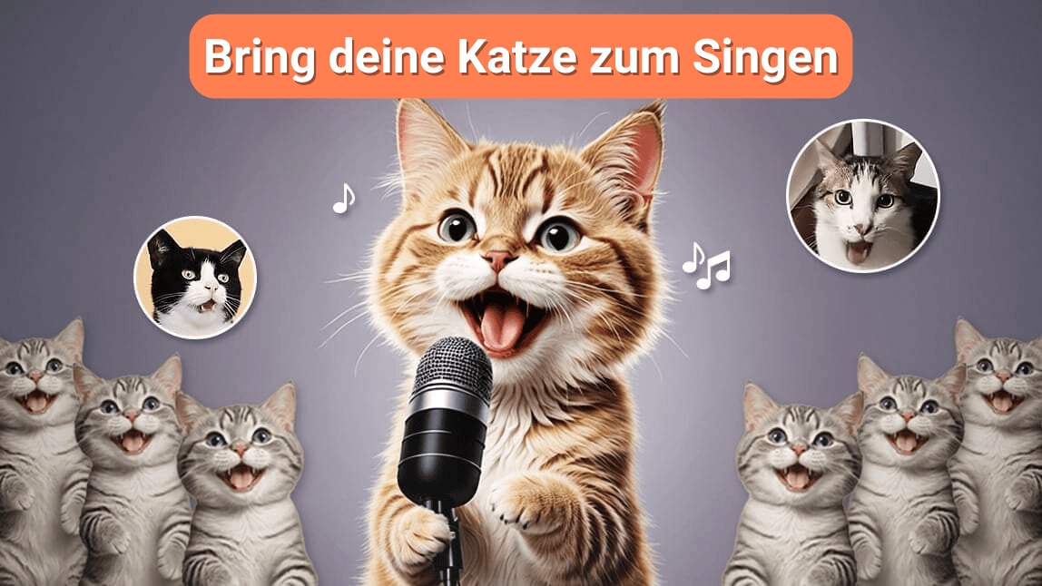 Start to Make a Singing Cat Video