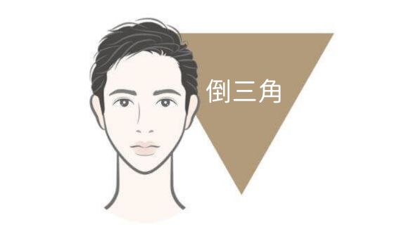 倒三角臉
