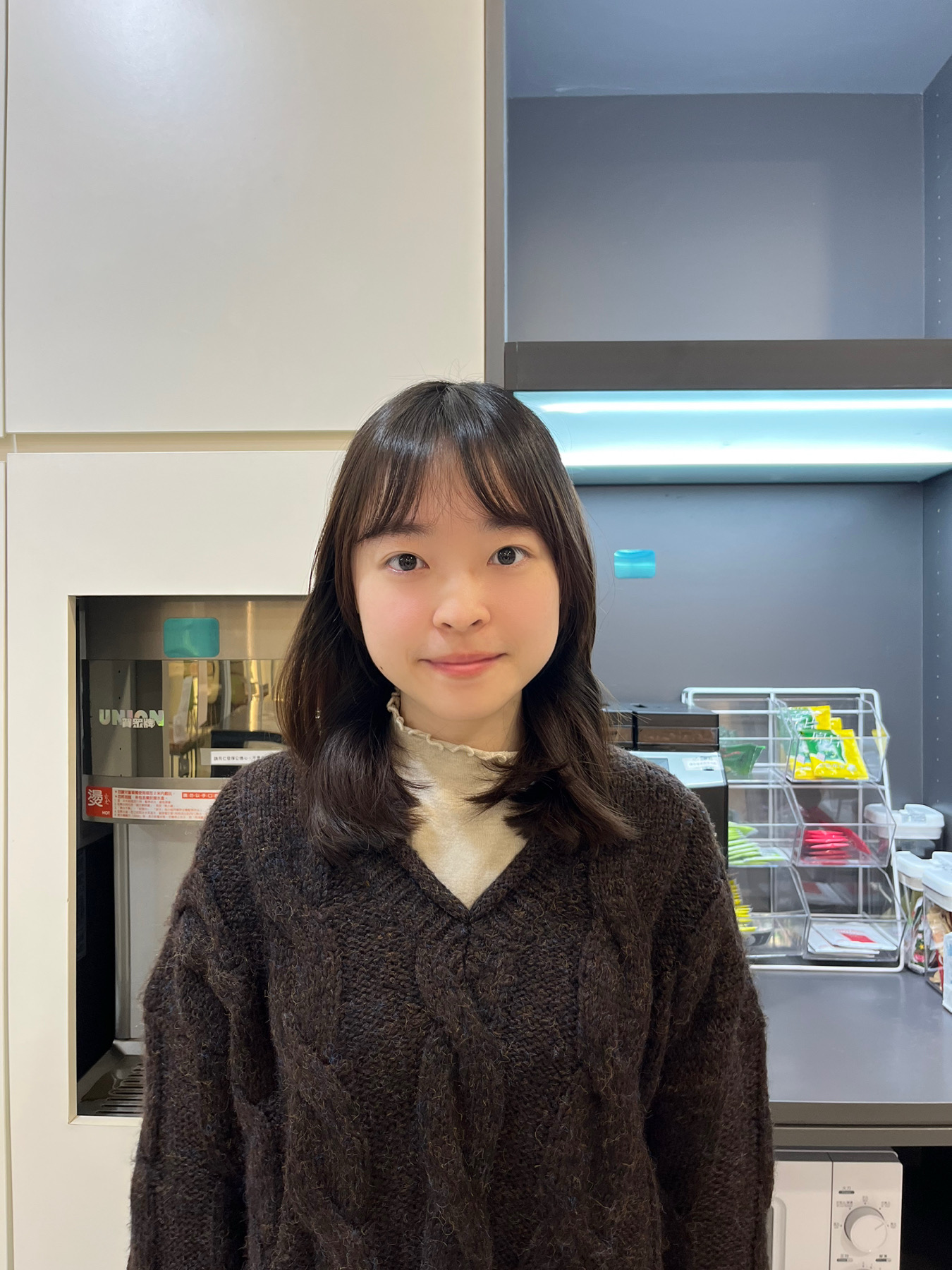 撮影する様子