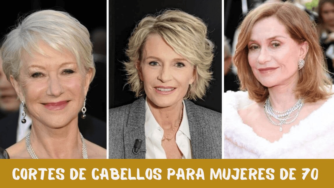 Cortes de pelo para mujeres de 70 años