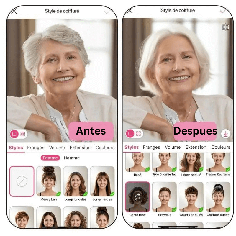 Cortes de pelo para mujeres de 70 años