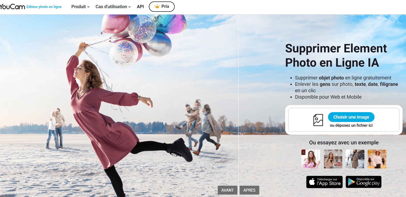 Enlever une ombre sur une image en ligne