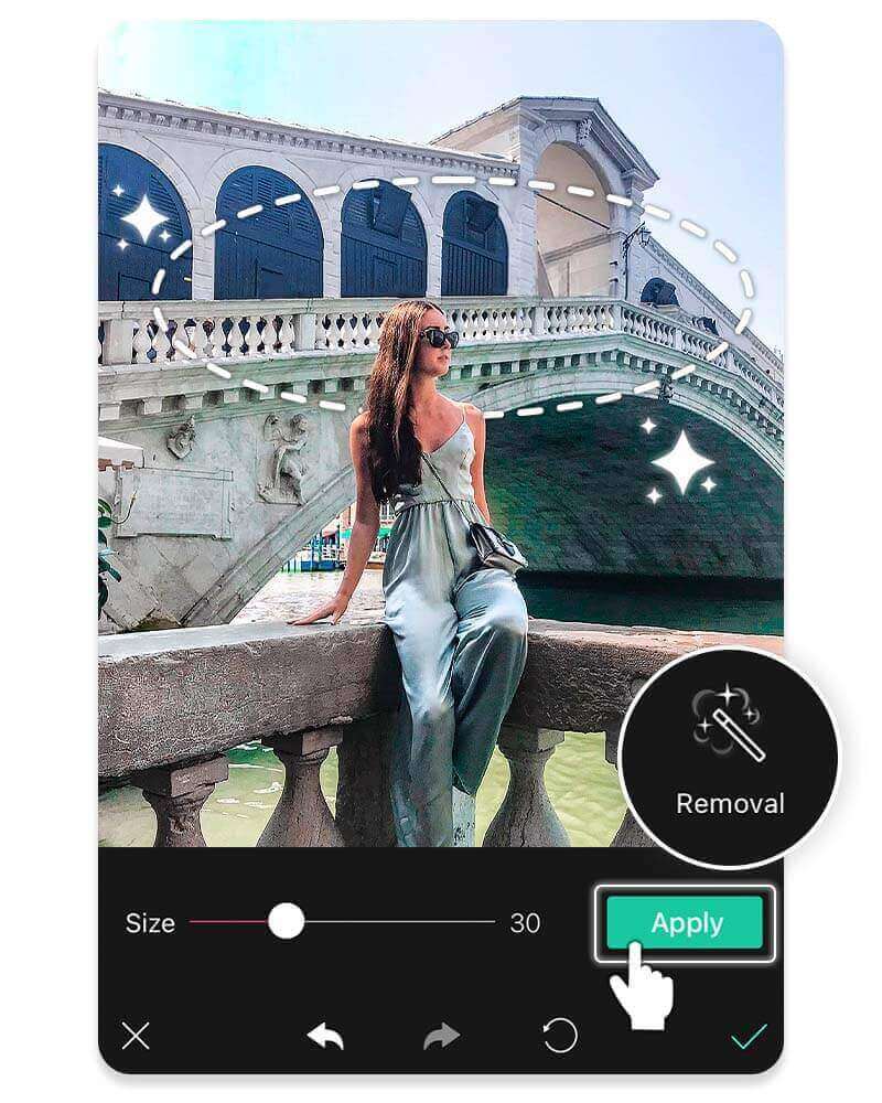 1 geste pour supprimer les personnes sur vos photos