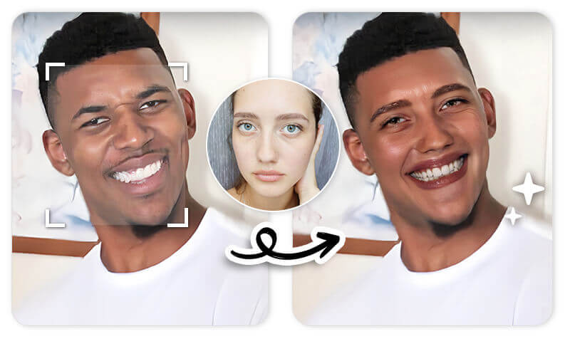 Des échanges de visages hilarants feront sûrement rire vos amis et vos proches pour voir à quelle celebrité je ressemble