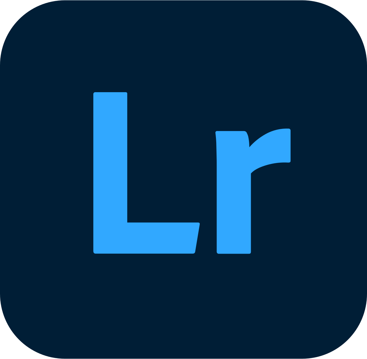 『Lightroom』アプリのアイコン