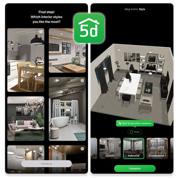 app para diseño de interiores