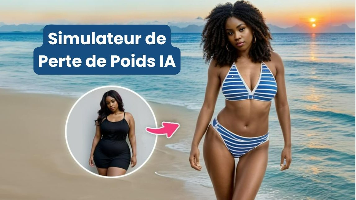 Simulateur de perte de poids IA : filtre mince