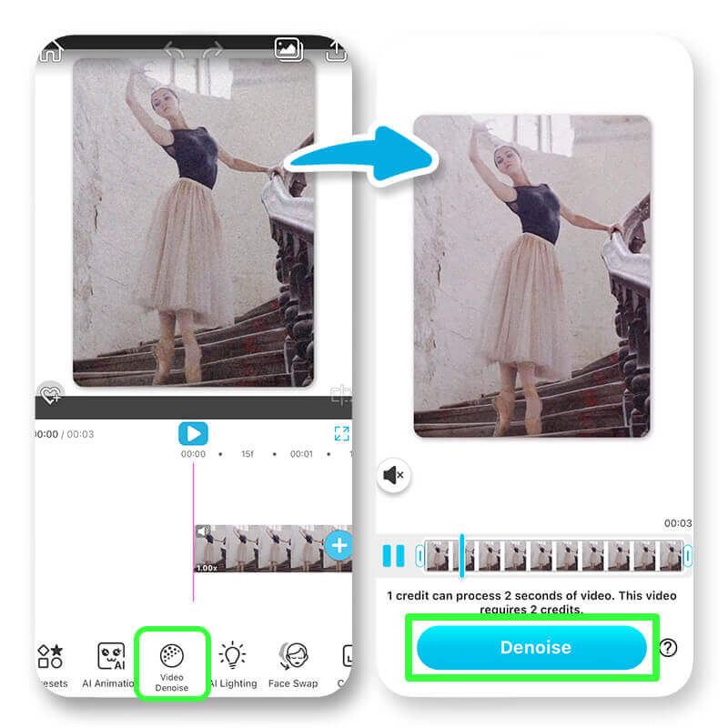 Denoise Your Video