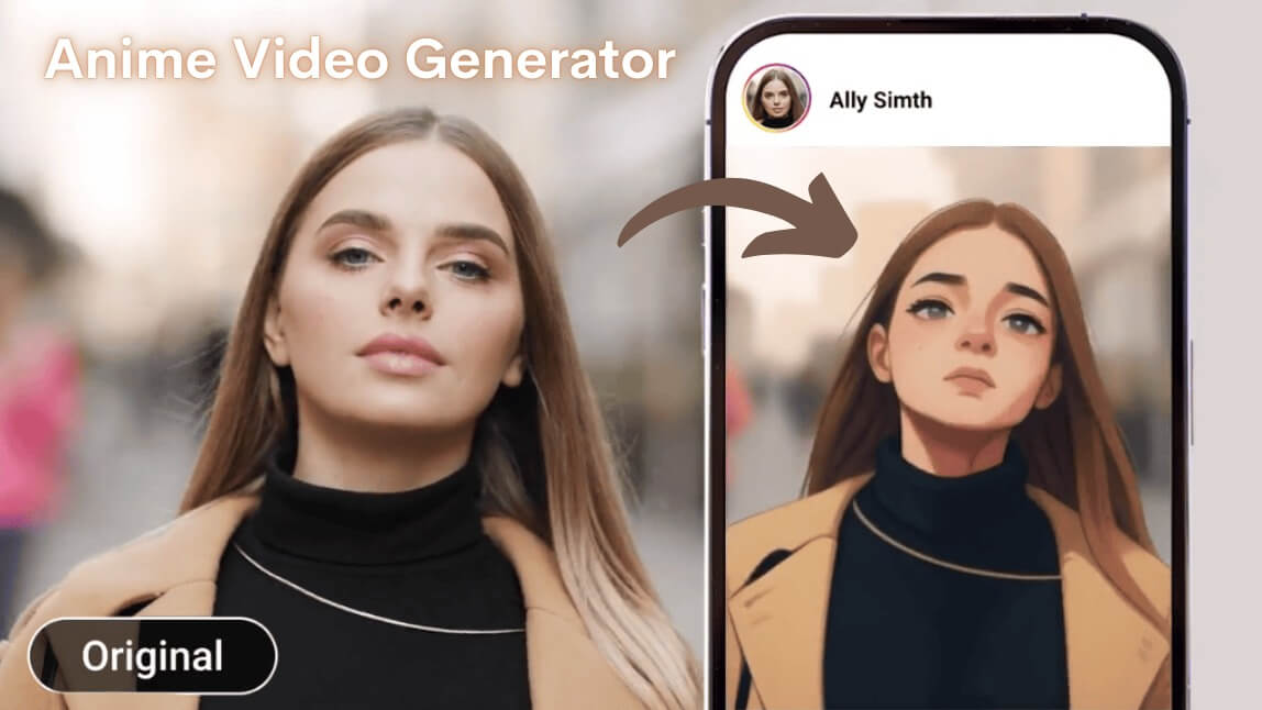 AI Animation Video Generator: Turn Your Videos to AI Anime Styles for Free