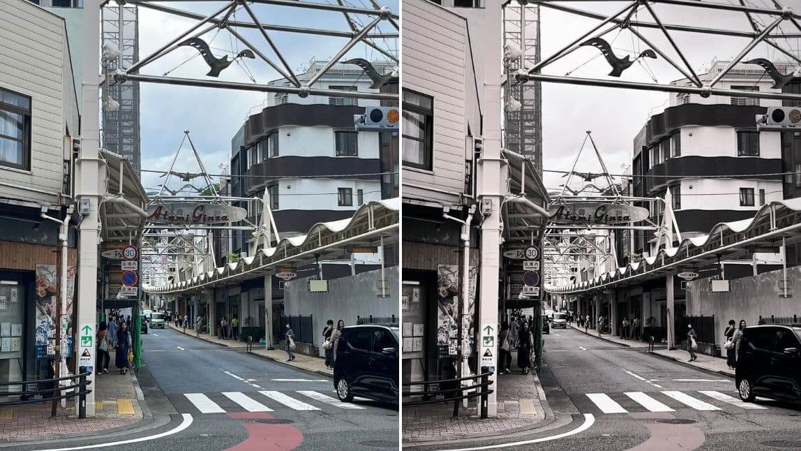 レトロ感がある写真