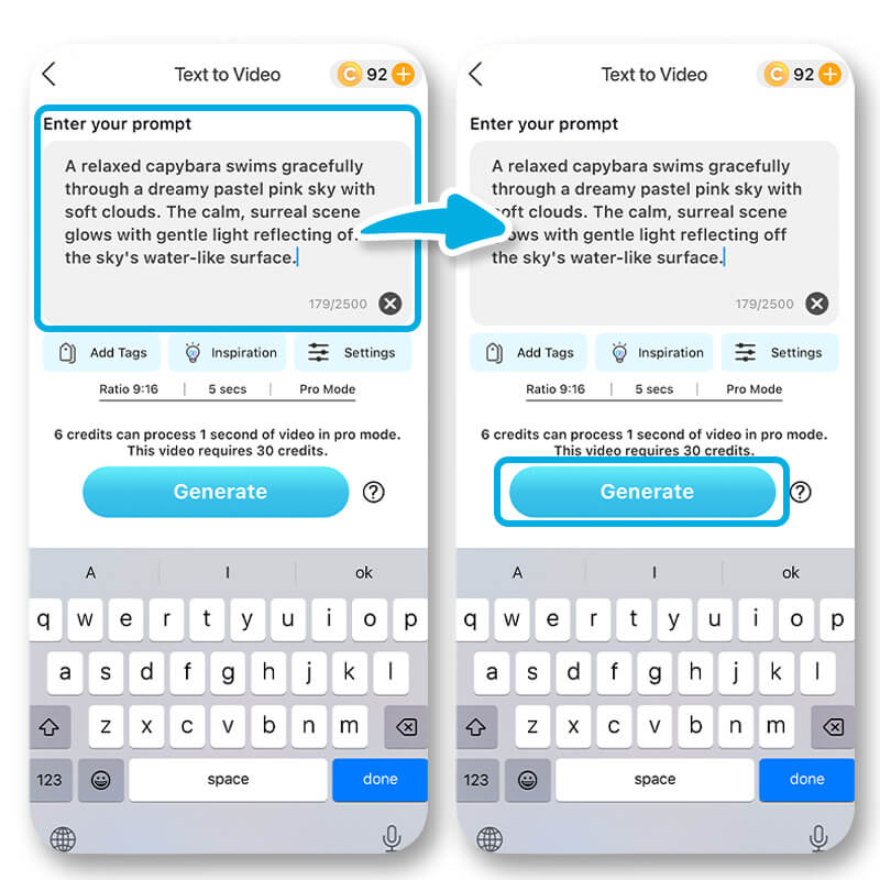 convertir texto a video