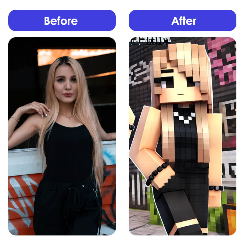 Filtre Minecraft