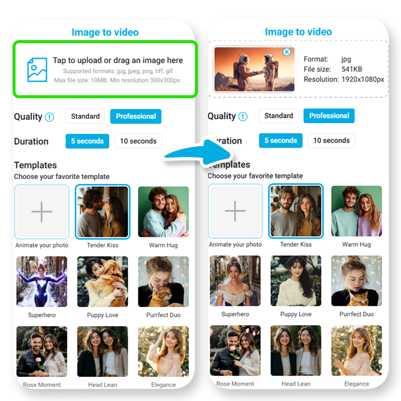 Step 2: Upload a Photo