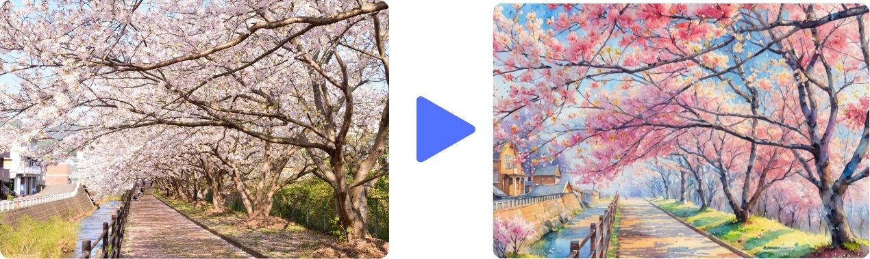 写真から絵画に