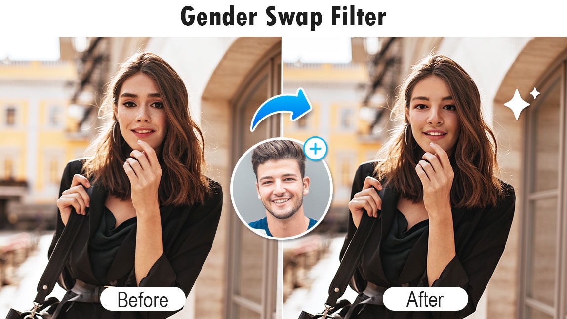 How to Use Gender Swap Filter in 3 Ways Online