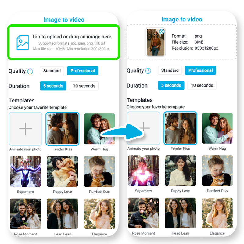 Step 2: Upload a Photo