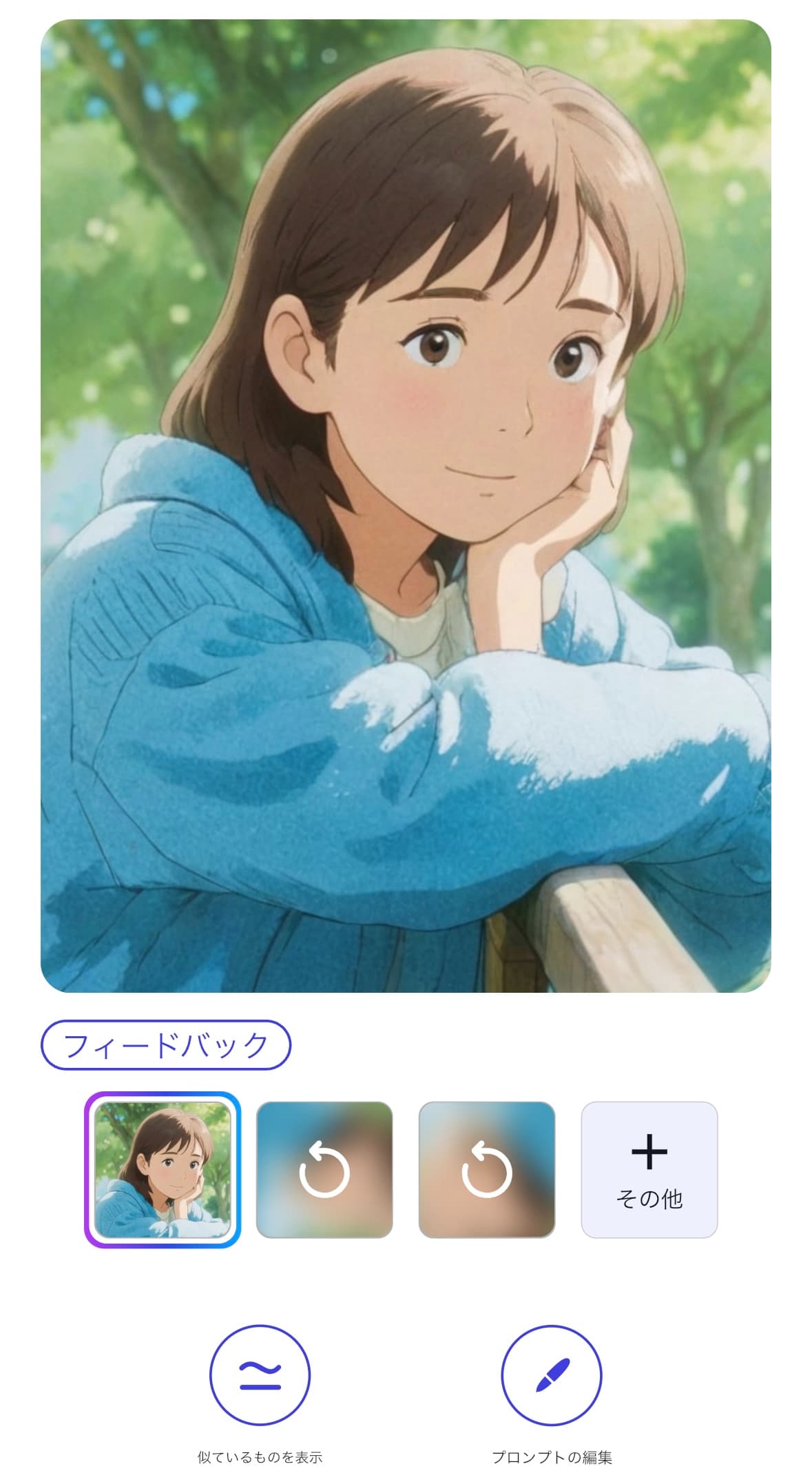 『YouCam AI Pro』で作成したAIアイコン