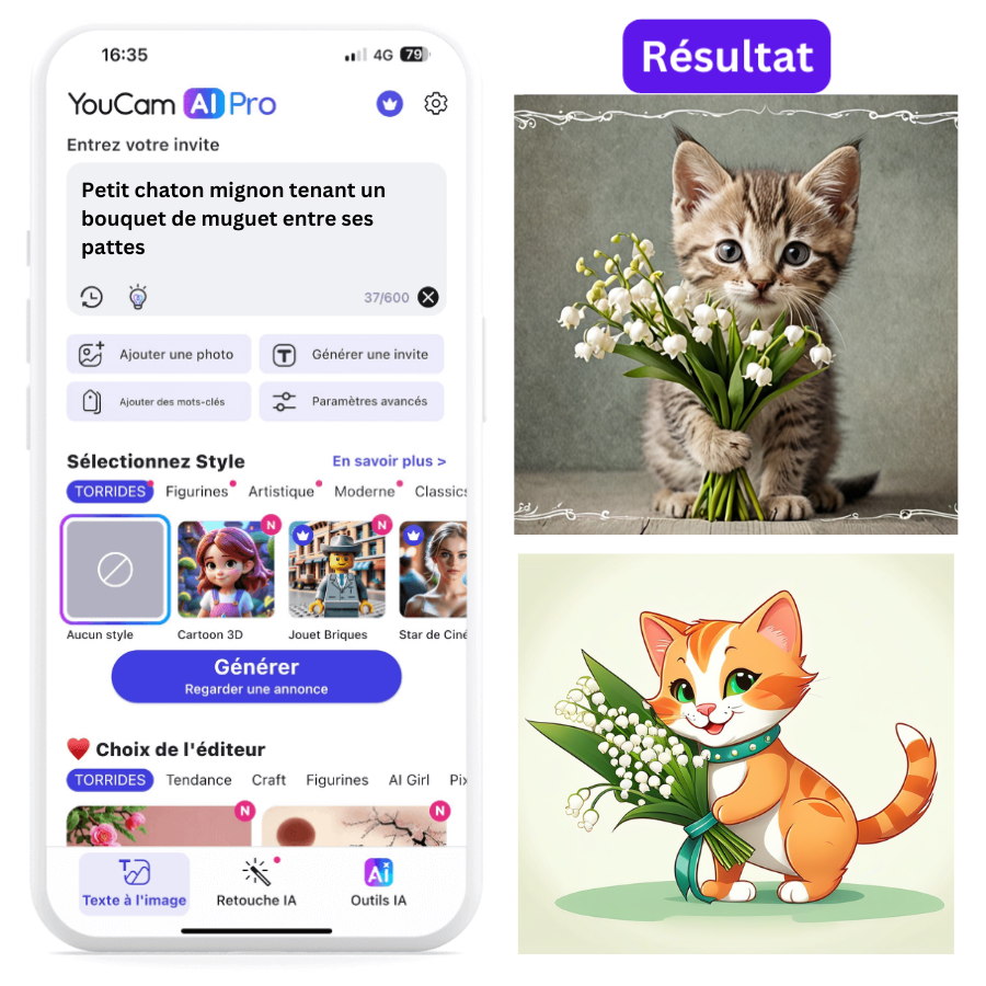 Images et cartes virtuelles gratuites muguet 1er Mai