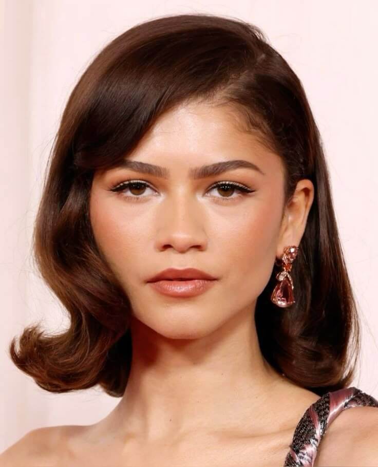 corte de pelo medio largo mujer